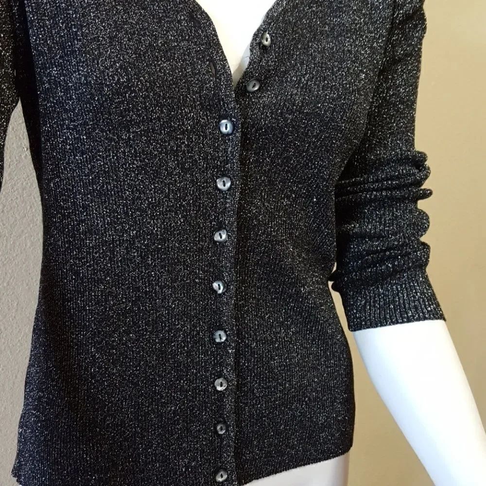 Petite Sophisticate Cardigan Size M - Picture 5 of 7